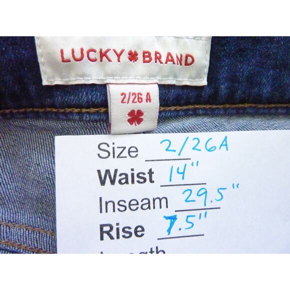 Lucky Brand 2 26 A Jeans Sweet Mid Rise Straight - Picture 5 of 6